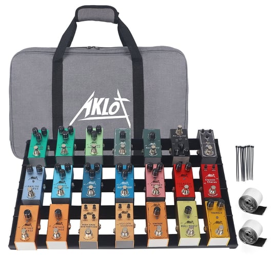 aklot-guitar-pedal-board-bass-pedalboard-aluminum-alloy-28-lb-super-large-capacity-effect-19x12-with-1