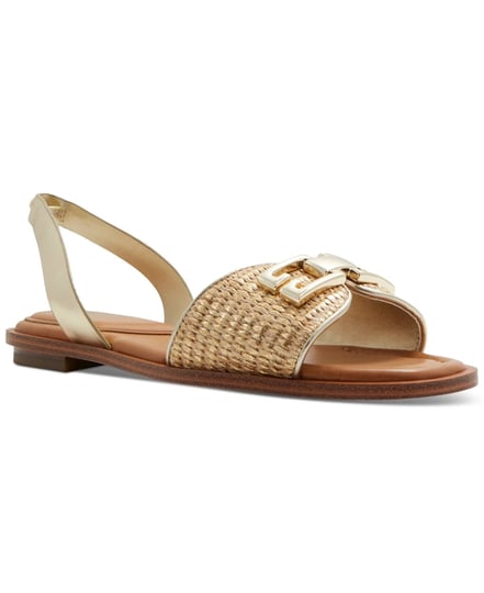 aldo-agreinwan-raffia-slingback-flat-sandals-womens-6-5m-gold-1