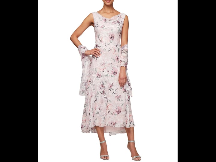 alex-evenings-floral-cowl-neck-midi-dress-shawl-pink-1