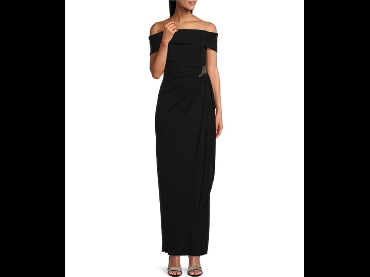 alex-evenings-long-metallic-knit-off-the-shoulder-dress-w-hip-7