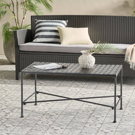alexander-outdoor-iron-coffee-table-black-silver-1