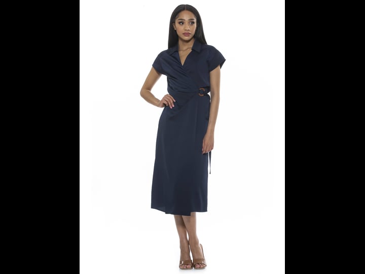 alexia-admor-womens-paris-wrap-midi-dress-navy-size-9