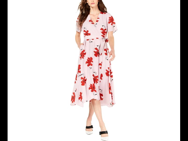 alfani-womens-pink-floral-short-sleeve-v-neck-midi-wrap-dress-casual-dress-6-womens-1