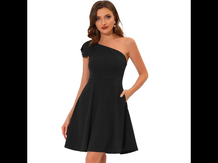 allegra-k-evening-flare-bow-one-shoulder-elegant-cocktail-party-dress-black-m-1
