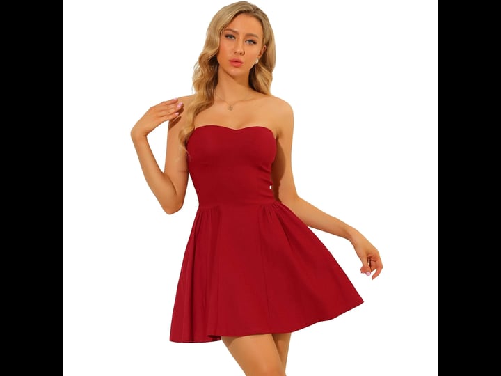 allegra-k-women-party-strapless-exposed-zipper-mini-flare-tube-top-dress-red-m-womens-size-medium-1