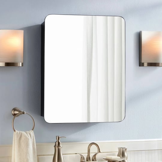 allen-roth-medicine-cabinet-20-in-x-26-in-surface-recessed-mount-matte-black-mirrored-soft-close-med-1