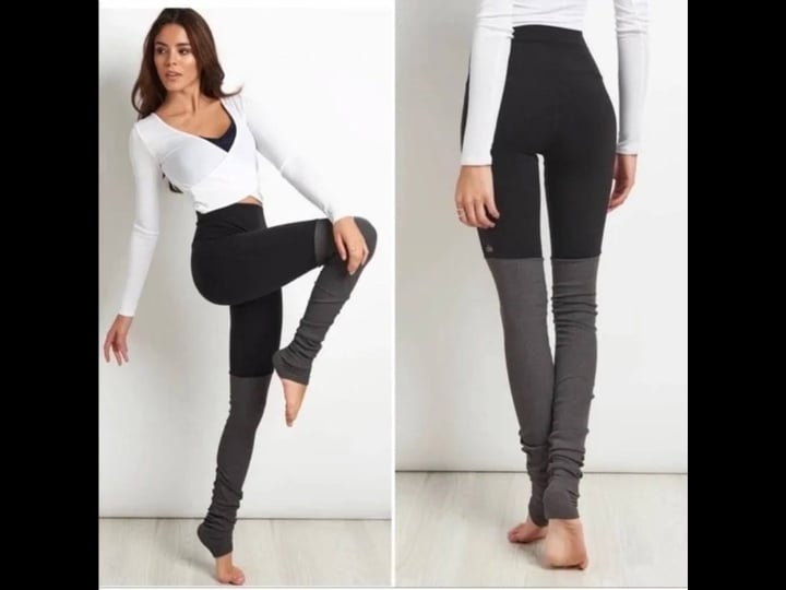 alo-yoga-pants-jumpsuits-alo-yoga-goddess-two-tone-black-grey-ribbed-leggings-small-color-black-gray-1