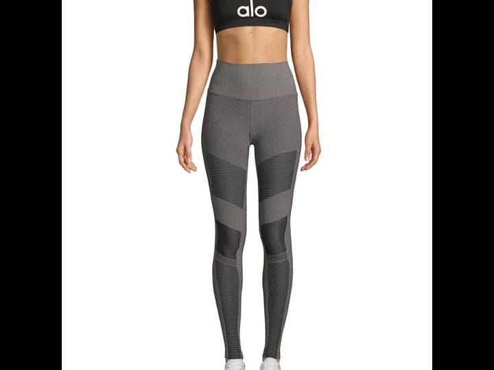 alo-yoga-pants-jumpsuits-alo-yoga-high-waist-seamless-moto-legging-anthracite-heather-color-gray-siz-1