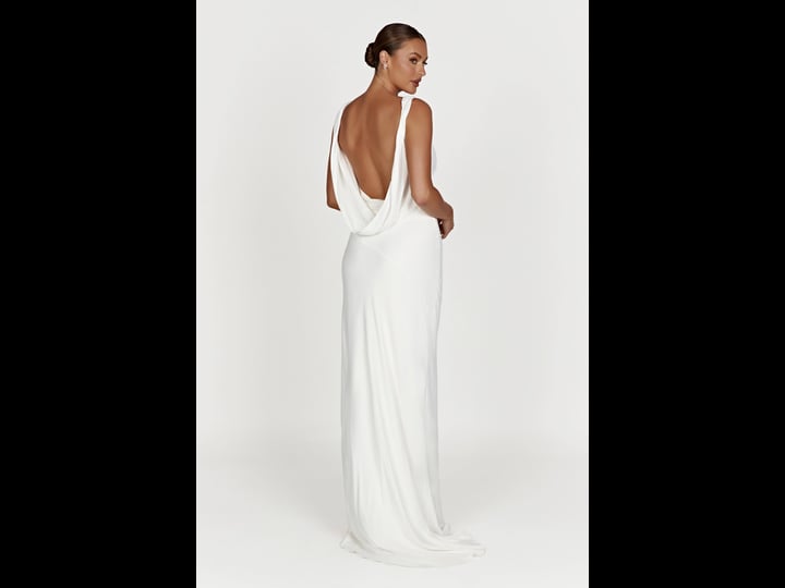 amanza-maxi-dress-with-cowl-back-white-l-afterpay-meshki-18th-birthday-dressesamanza-maxi-dress-with-1