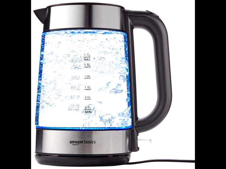 amazon-basics-electric-glass-and-steel-kettle-1-7-liter-1