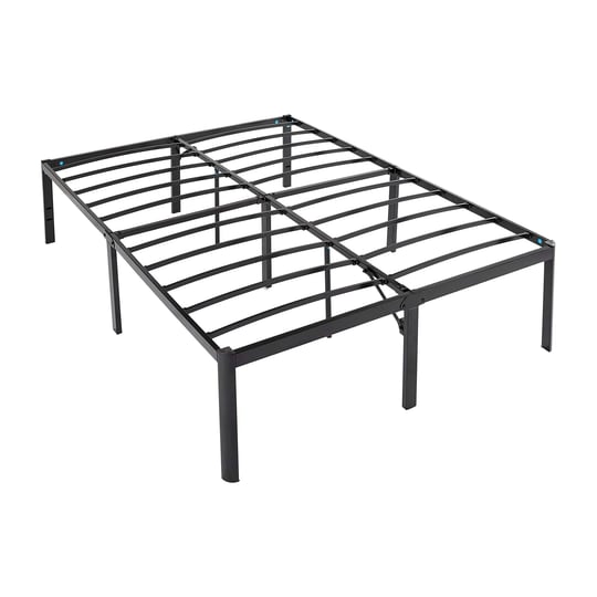 amazon-basics-heavy-duty-non-slip-bed-frame-with-steel-slats-easy-assembly-18-inch-queen-1