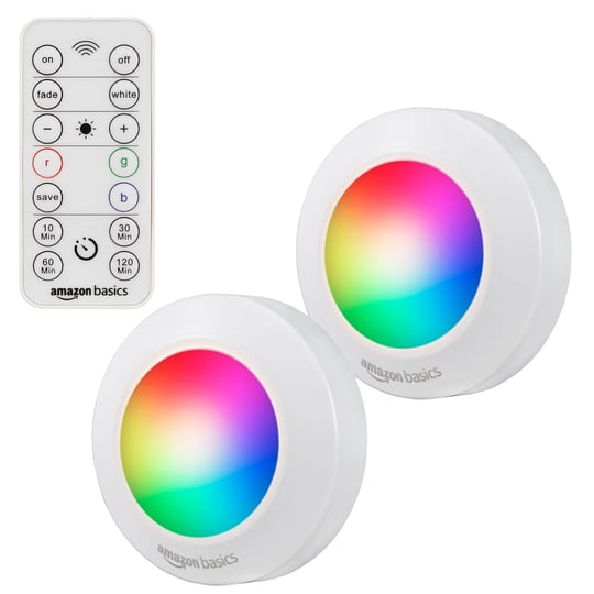 amazon-basics-led-puck-lights-color-changing-battery-operated-ir-remote-40-lumens-2-pack-wireless-li-1