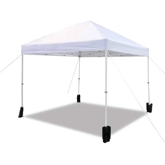 amazon-basics-outdoor-pop-up-canopy-10-ft-x-10-ft-with-4-pk-weight-wheeled-carry-bag-white-1