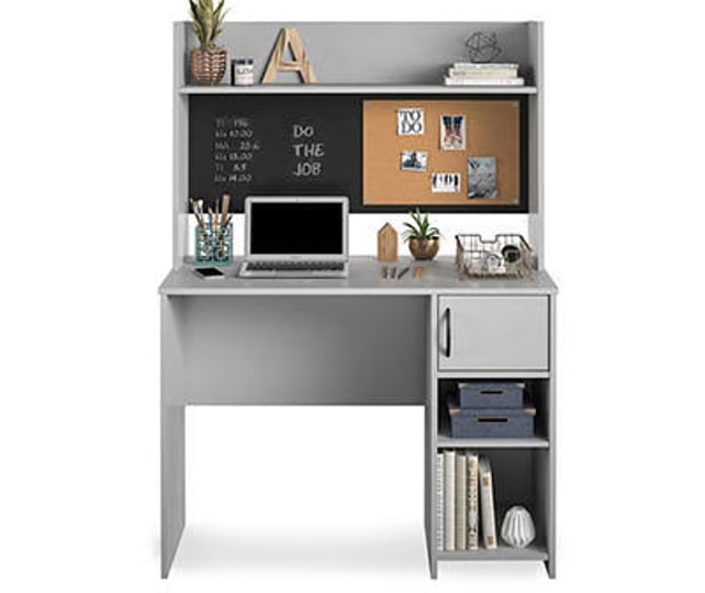 ameriwood-dove-gray-student-desk-with-hutch-1