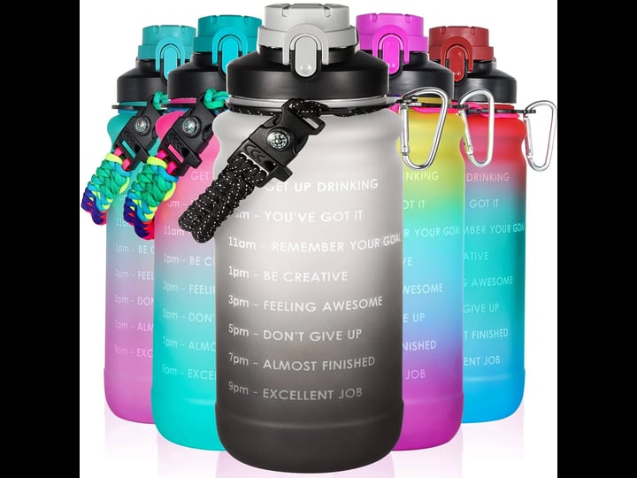 amiter-half-gallon-64oz-water-bottle-with-straw-motivational-time-marker-handle-tritan-leakproof-big-1