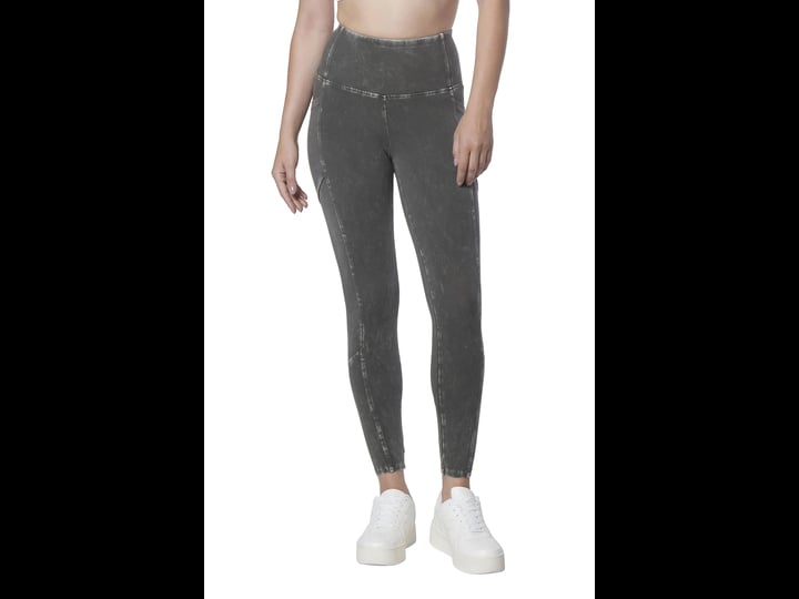 andrew-marc-sport-womens-high-rise-full-length-mineral-washed-leggings-pants-moss-size-large-1