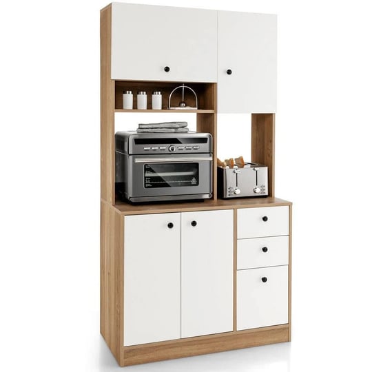 angeles-home-71-in-h-kitchen-pantry-dining-hutch-storage-cabinet-with-microwave-stand-and-cabinets-w-1