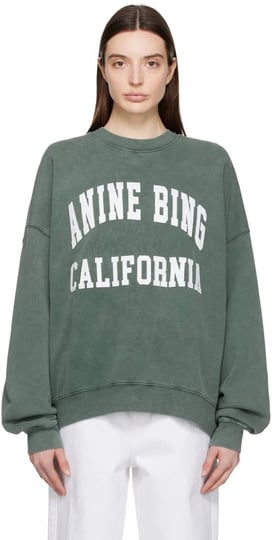 anine-bing-green-miles-sweatshirt-1