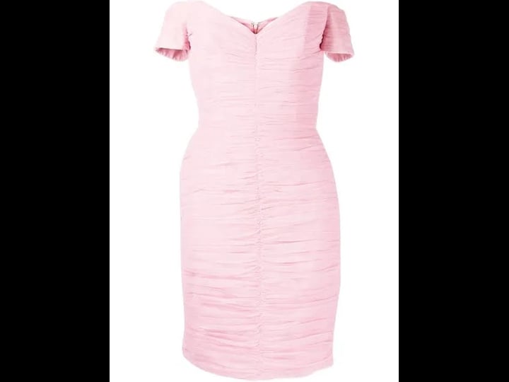 anouki-off-shoulder-draped-mini-dress-pink-1