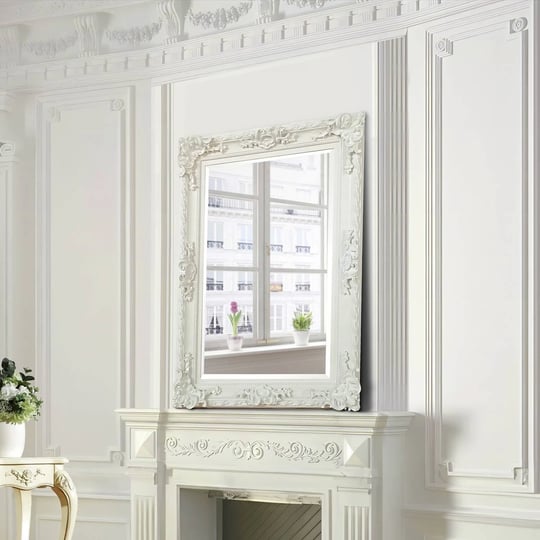 antique-ornate-decorative-wooden-floor-mirror-mirrona-finish-white-size-44-x-33