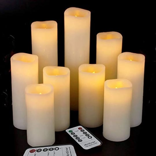 antizer-flameless-candles-led-candles-pack-of-9-h-4-5-6-7-8-9-x-d-2-2-ivory-real-wax-battery-candles-1