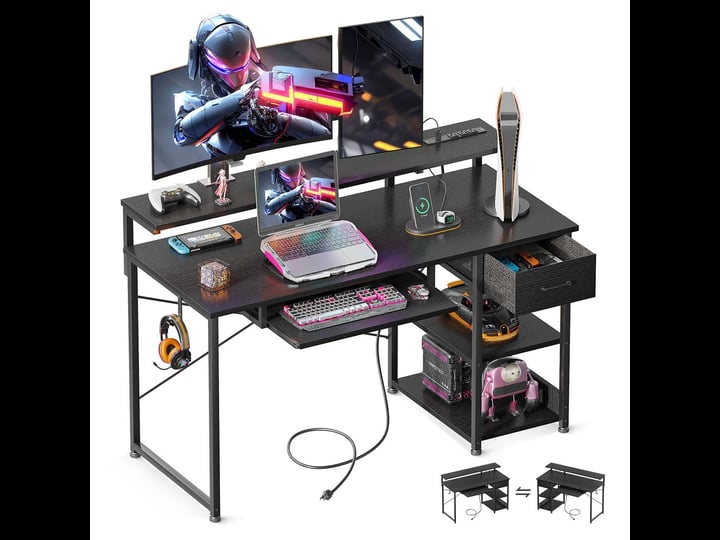 aodk-gaming-computer-desk-48-inch-work-desk-with-power-outlets-study-table-with-drawer-and-keyboard--1