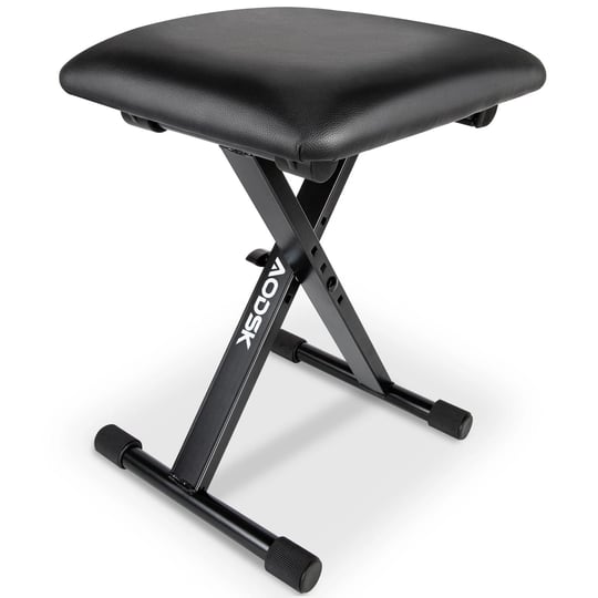 aodsk-keyboard-bench-x-style-cushion-paddedpiano-bench-adjustable-collapsible-stool-chair-seatflame--1