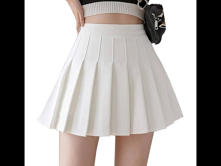 apriddeo-girls-women-high-waisted-pleated-skirt-plain-plaid-a-line-mini-skirt-skater-tennis-school-u-1