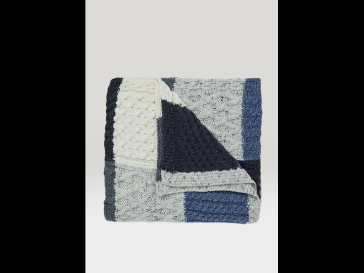 aran-100-merino-wool-patchwork-blanket-intarsia-throw-60-inchx40-inch-made-in-ireland-other-1
