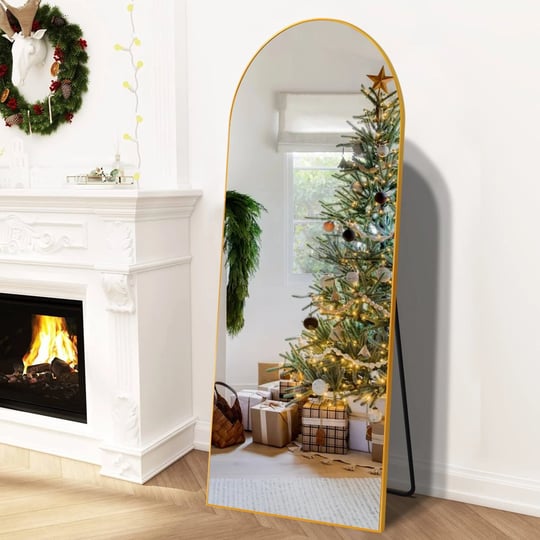 arch-large-full-length-mirrorwall-mirrorfloor-mirror-with-stand-71-inch24-inch-gold-size-7124-gold-1