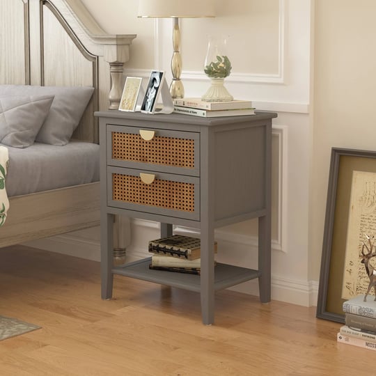 archie-gray-ash-wood-veneer-2-drawer-and-pine-legs-nightstand-with-storage-the-pop-maison-1