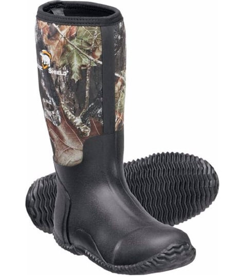 arcticshield-mens-waterproof-durable-insulated-rubber-neoprene-outdoor-boots-13-green-medium-1