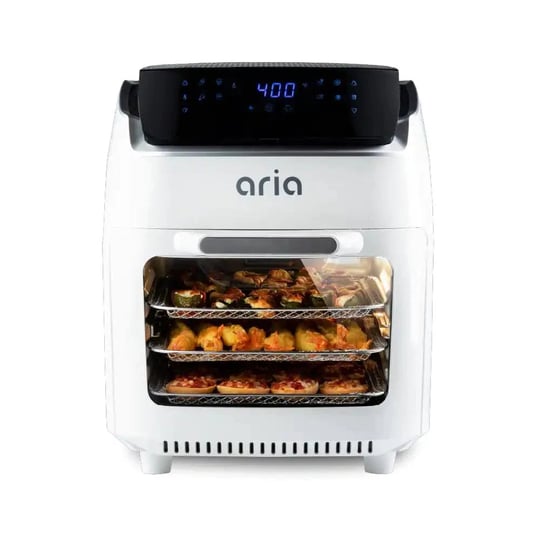 aria-10-qt-touchscreen-air-fryer-oven-with-premium-accessory-set-and-recipe-book-white-1