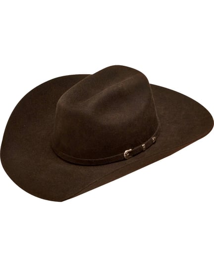 ariat-cowboy-hat-kids-wool-3-piece-buckle-a7210247-chocolate-1