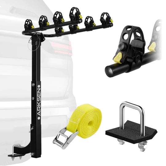 arksen-4-bike-rack-heavy-duty-bicycle-carrier-rear-hitch-mount-with-2-receiver-tie-down-strap-and-an-1