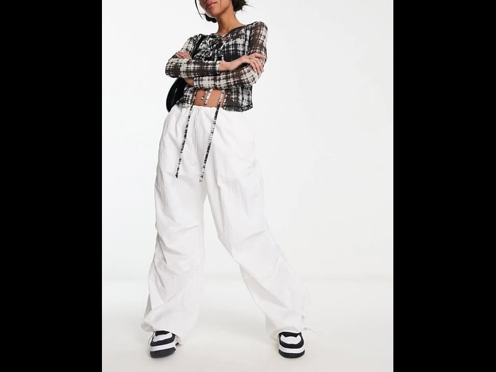 asos-design-parachute-cargo-pants-in-white-1