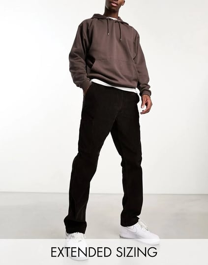 asos-design-straight-leg-corduroy-cargo-pants-in-brown-with-elasticized-waist-1