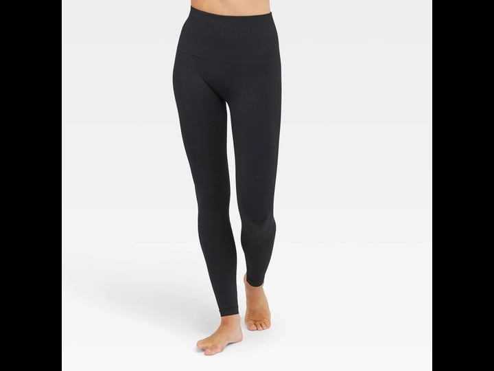assets-by-spanx-womens-seamless-leggings-black-m-size-medium-1