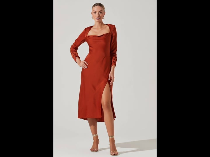astr-the-label-gracie-long-sleeve-cutout-satin-midi-dress-rust-s-1