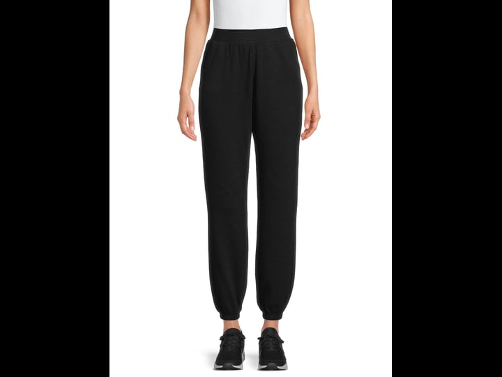 athletic-works-womens-fleece-sweatpants-size-2xl-black-1