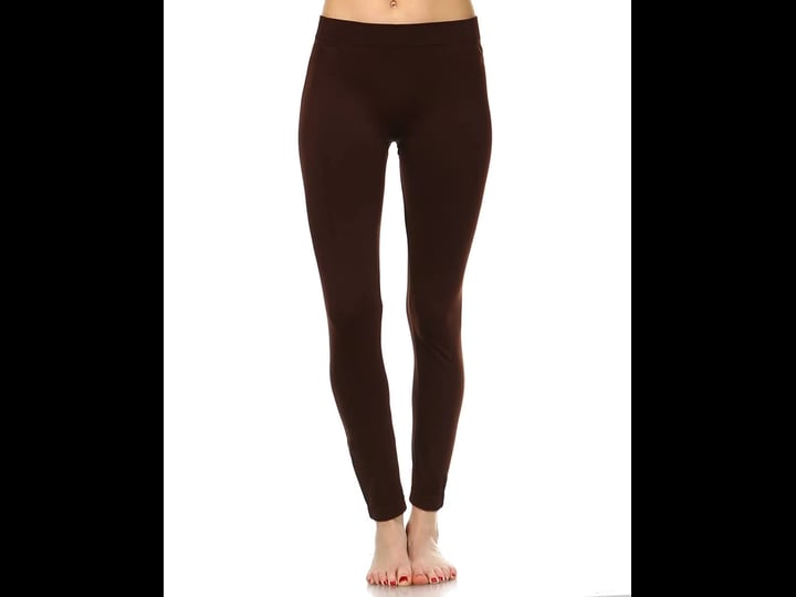 austin-gavin-women-solid-leggings-brown-one-size-1