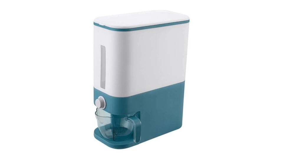automatic-plastic-rice-storage-box-and-one-touch-dispenser-kitchen-tools-blue-1