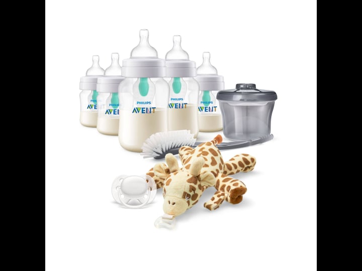 avent-anti-colic-baby-bottle-with-airfree-vent-newborn-gift-set-with-snuggle-clear-1