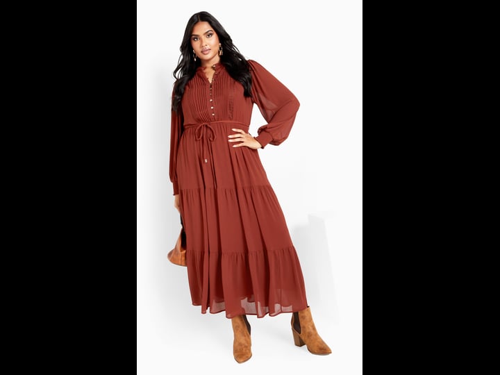 avenue-plus-size-jasmin-tie-waist-maxi-dress-henna-size-14w-1