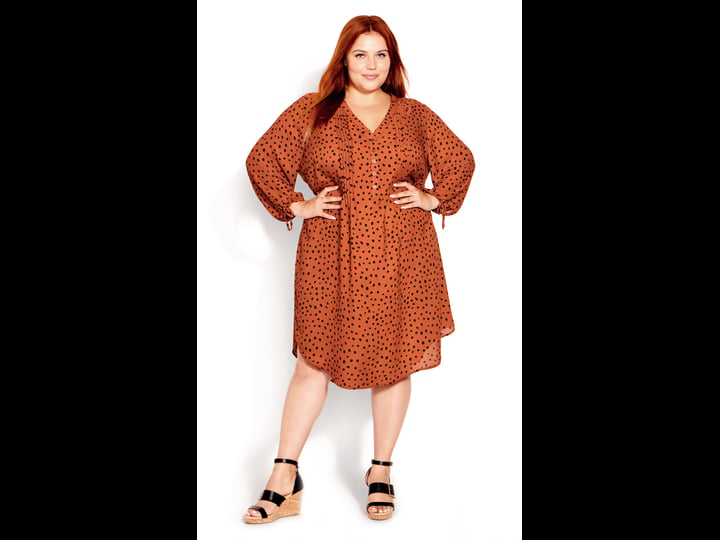 avenue-plus-size-woven-print-shirt-dress-ginger-spot-size-20w-1