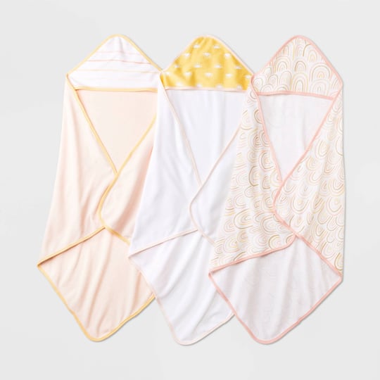 baby-girls-3pk-rainbow-hooded-towel-cloud-island-pink-1
