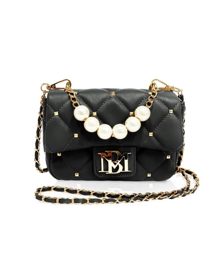 badgley-mischka-womens-faux-pearl-embellished-quilted-crossbody-bag-black-1