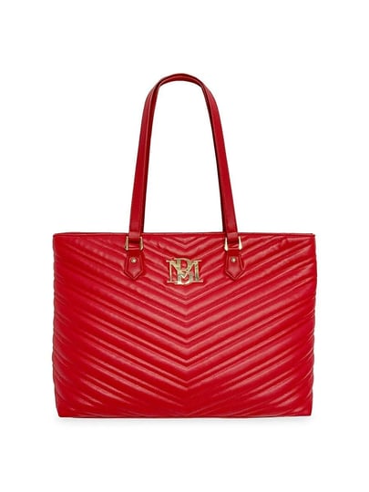badgley-mischka-womens-v-shape-quilt-tote-red-1