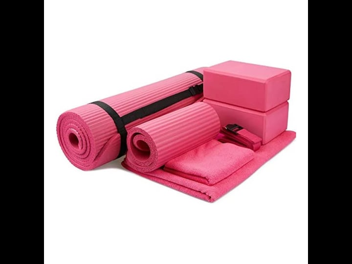 balancefrom-goyoga-7-piece-set-include-yoga-mat-with-carrying-strap-2-yoga-blocks-yoga-mat-towel-yog-1