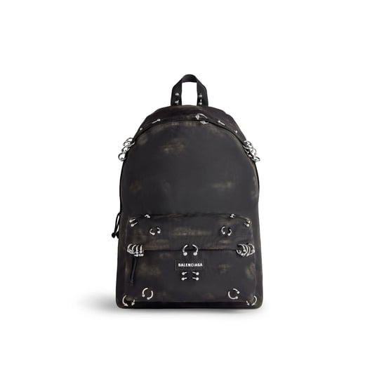 balenciaga-mens-explorer-backpack-with-piercings-black-1